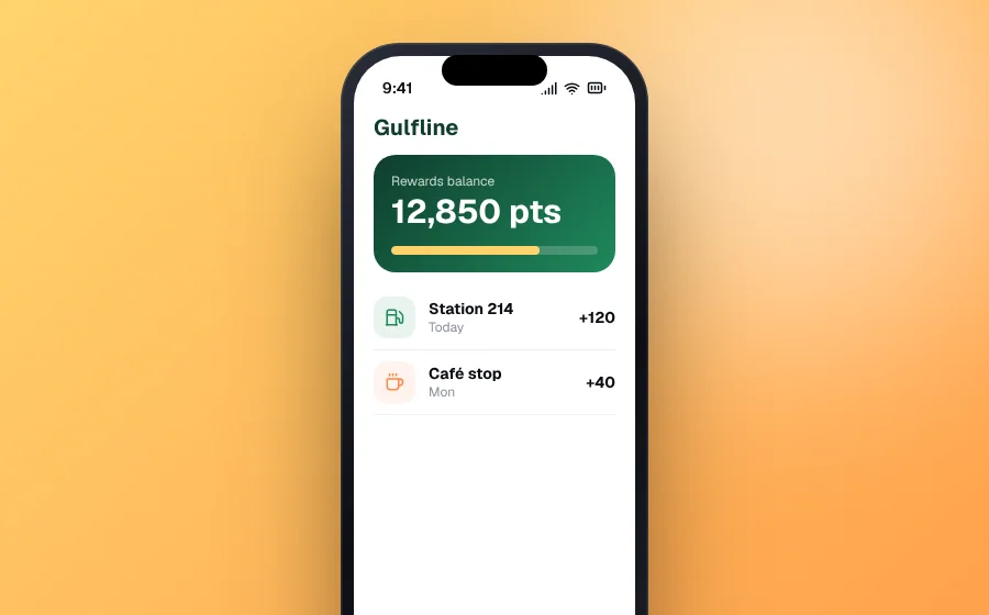 Fuel loyalty & rewards app